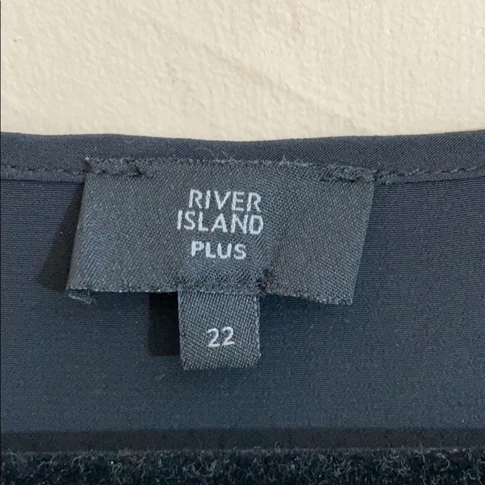 ASOS Curve River Island sleeveless top pearl 18 - Picture 6 of 9